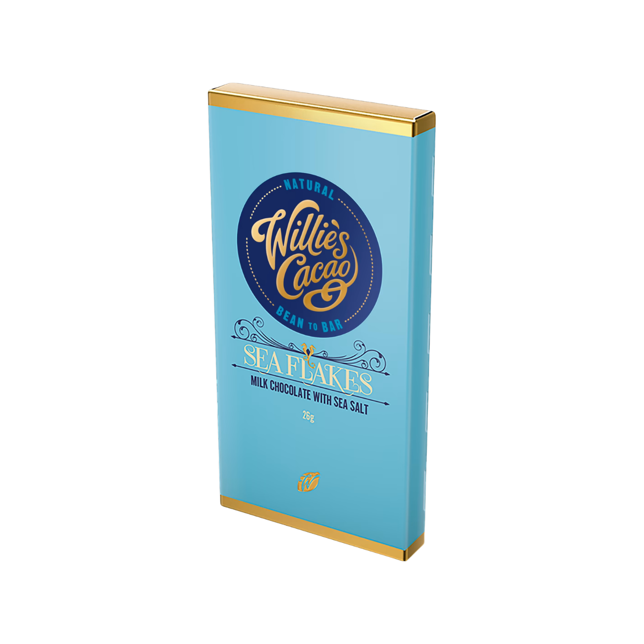 Willie's Cacao Sea Flakes - Milk Chocolate with Sea Salt 26g