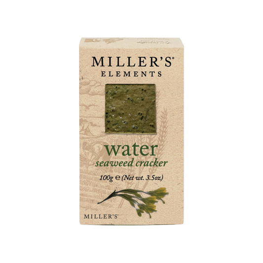 Artisan Biscuits Miller's Elements Water Seaweed Crackers 100g