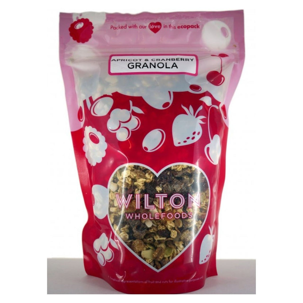 Wilton Wholefoods Apricot & Cranberry Granola, 500g