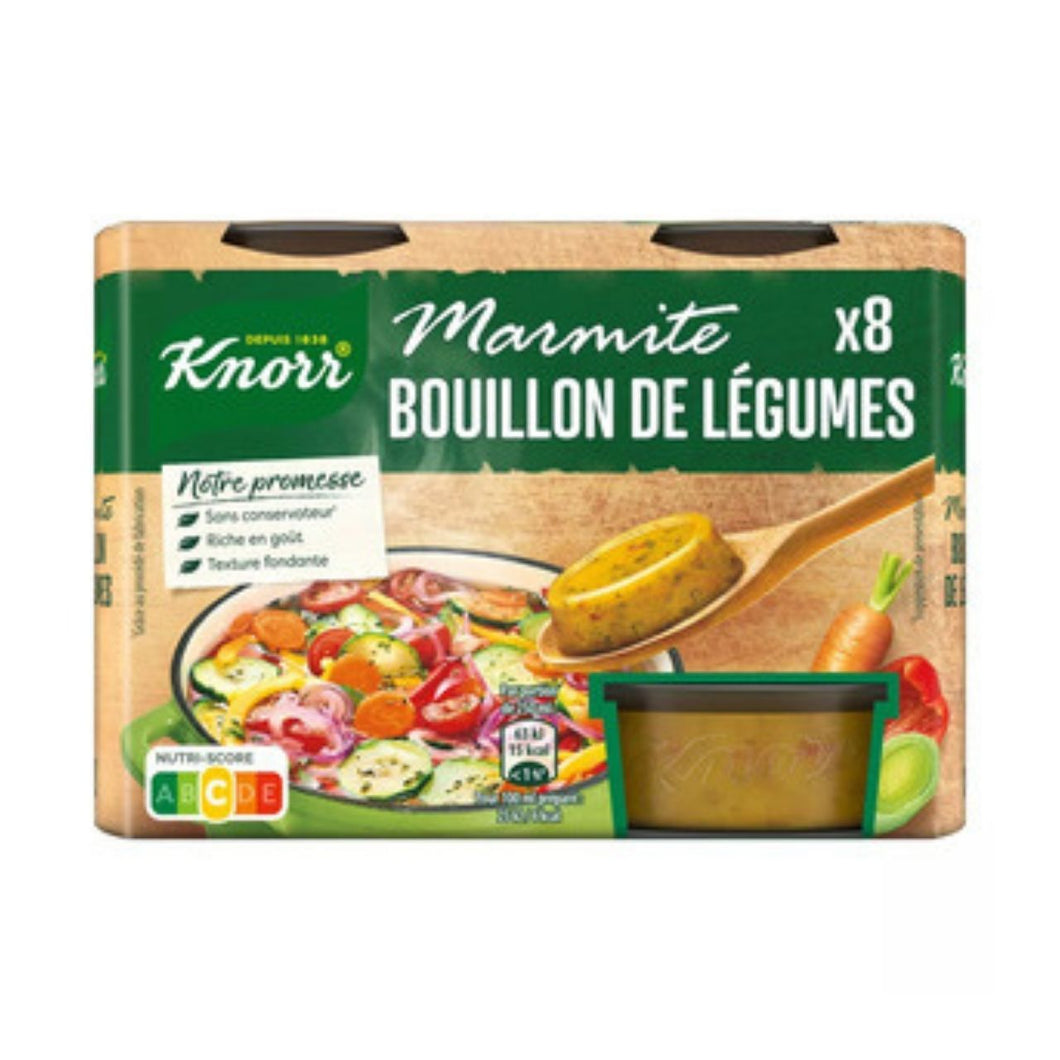 Knorr Marmite de Bouillon Légumes (x8) 224g