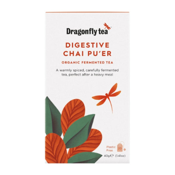 Dragonfly Organic Digestive Puer - 20 bags