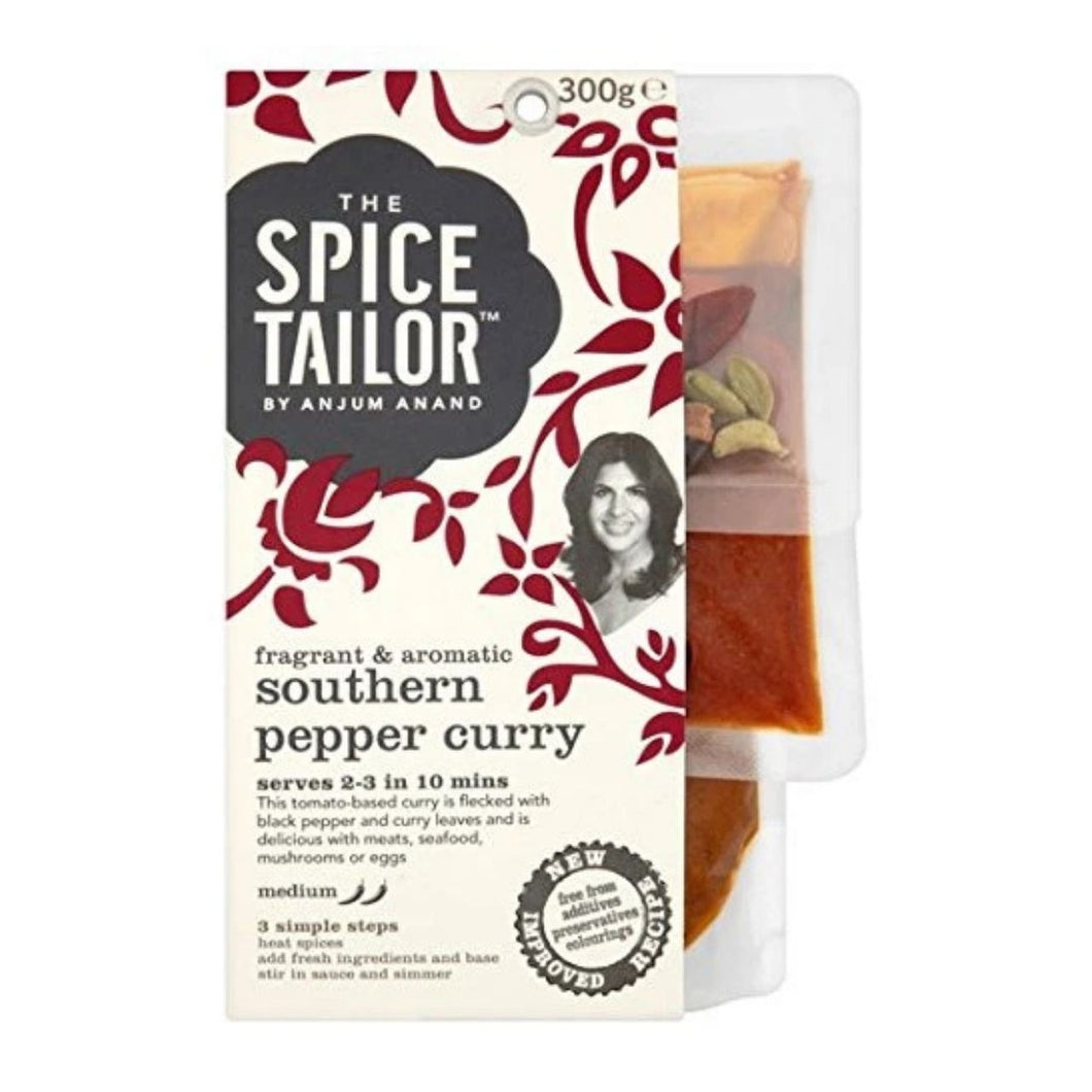 The Spice Tailor Southern Pepper Indian Curry Sauce Kit, 300g
