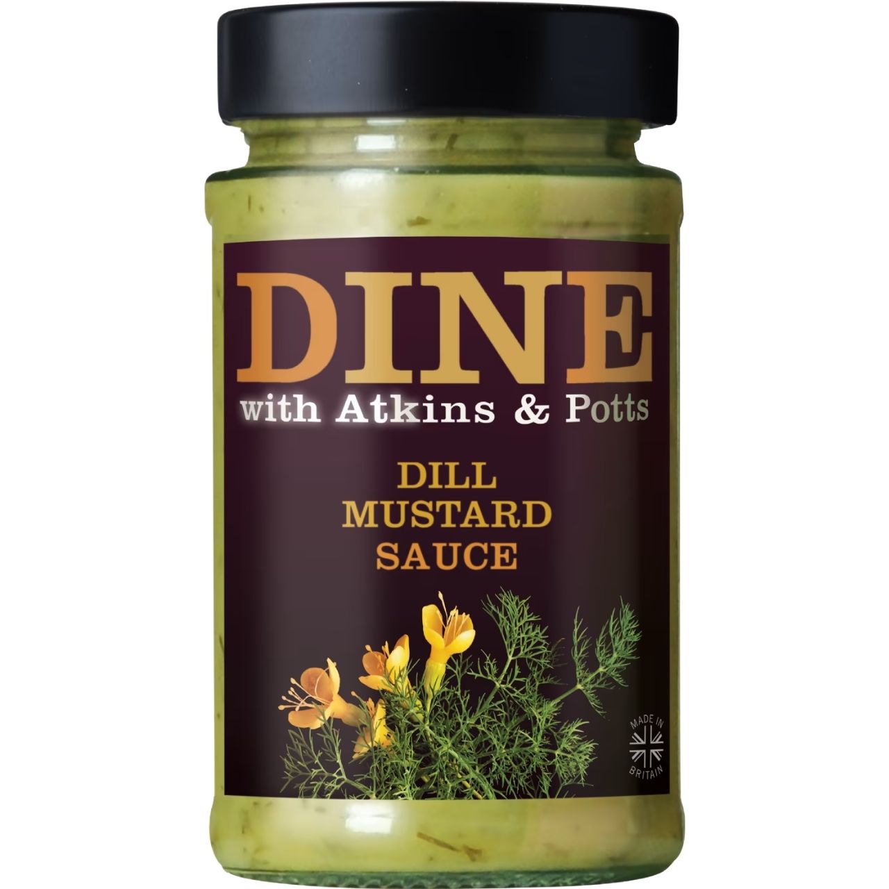 DINE Dill Mustard Sauce 185g