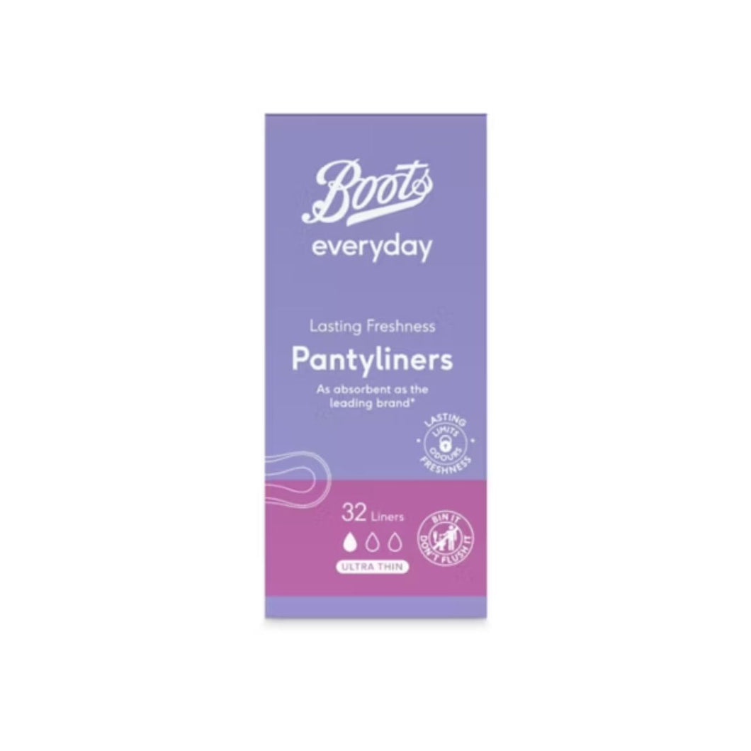 Boots Everyday Liners Ultra Thin 32s