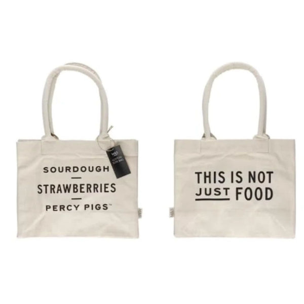 M&S Canvas Reusable Tote Bag
