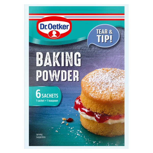 Dr. Oetker Gluten Free Baking Powder Sachets 6x5g