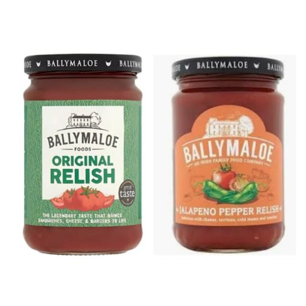 Ballymaloe Original Relish and Jalapeno Pepper Relish, Irish Family Food Company