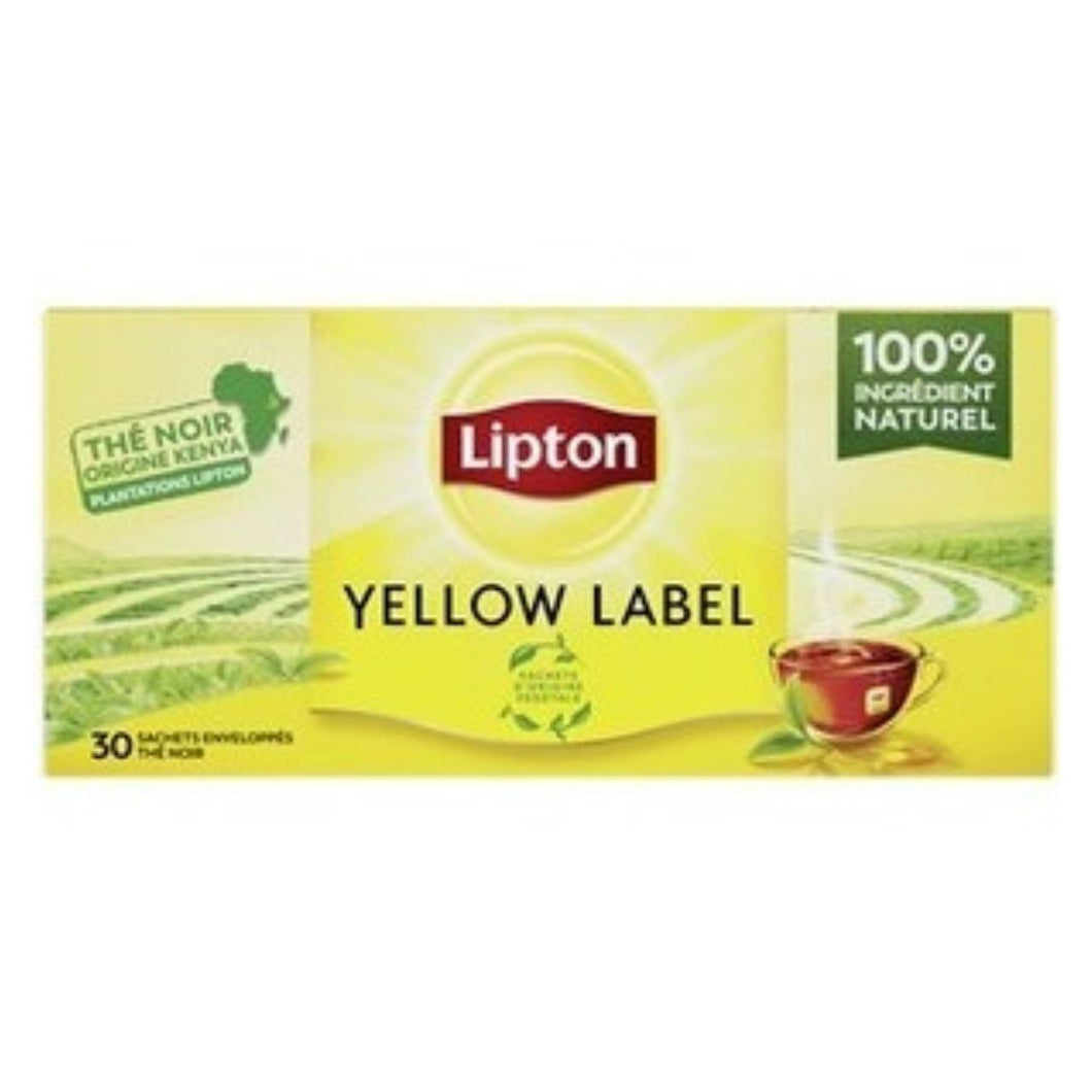 Lipton Thé Yellow Label (30 sachets) 60g