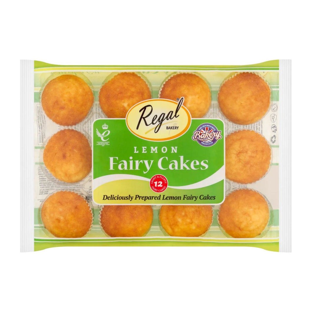 Regal Lemon Fairy Cakes - 12 per pack