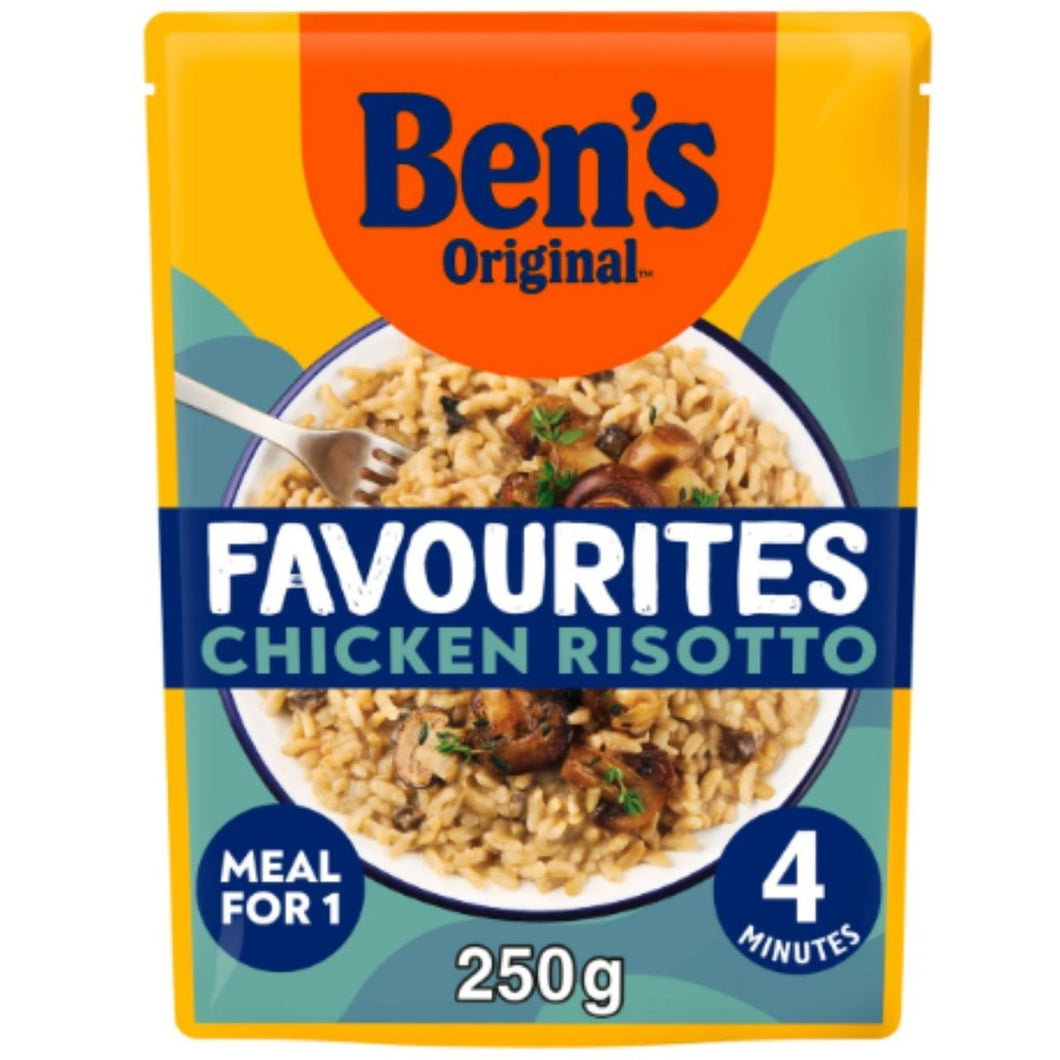 Ben's Original Favourites Risotto Ready Meal Chicken and Mushrooms - 250g