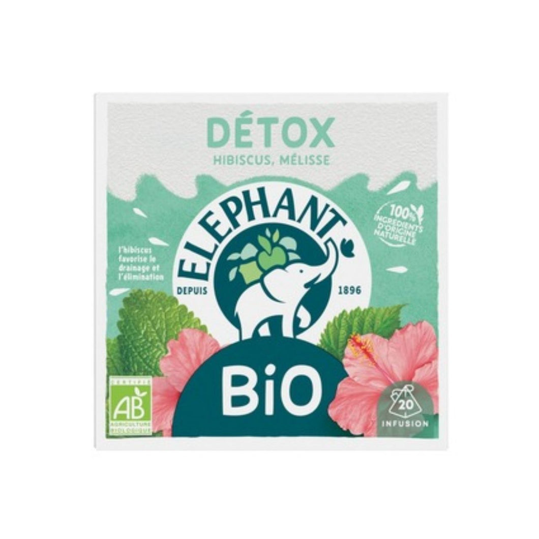 Elephant Bio Detox Hibiscus Melisse(x20 sachets) 24g