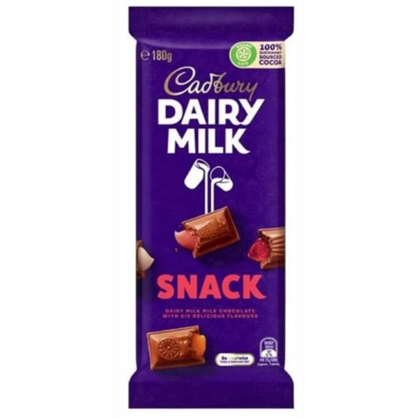 Australian Cadbury Snack 180g