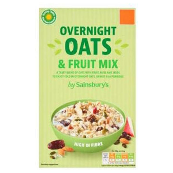 Sainsbury's Overnight Oats & Fruit Mix 500g