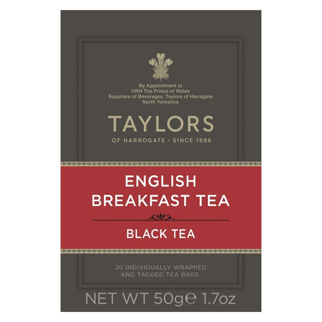 Taylors Of Harrogate 20 English Breakfast Teabags