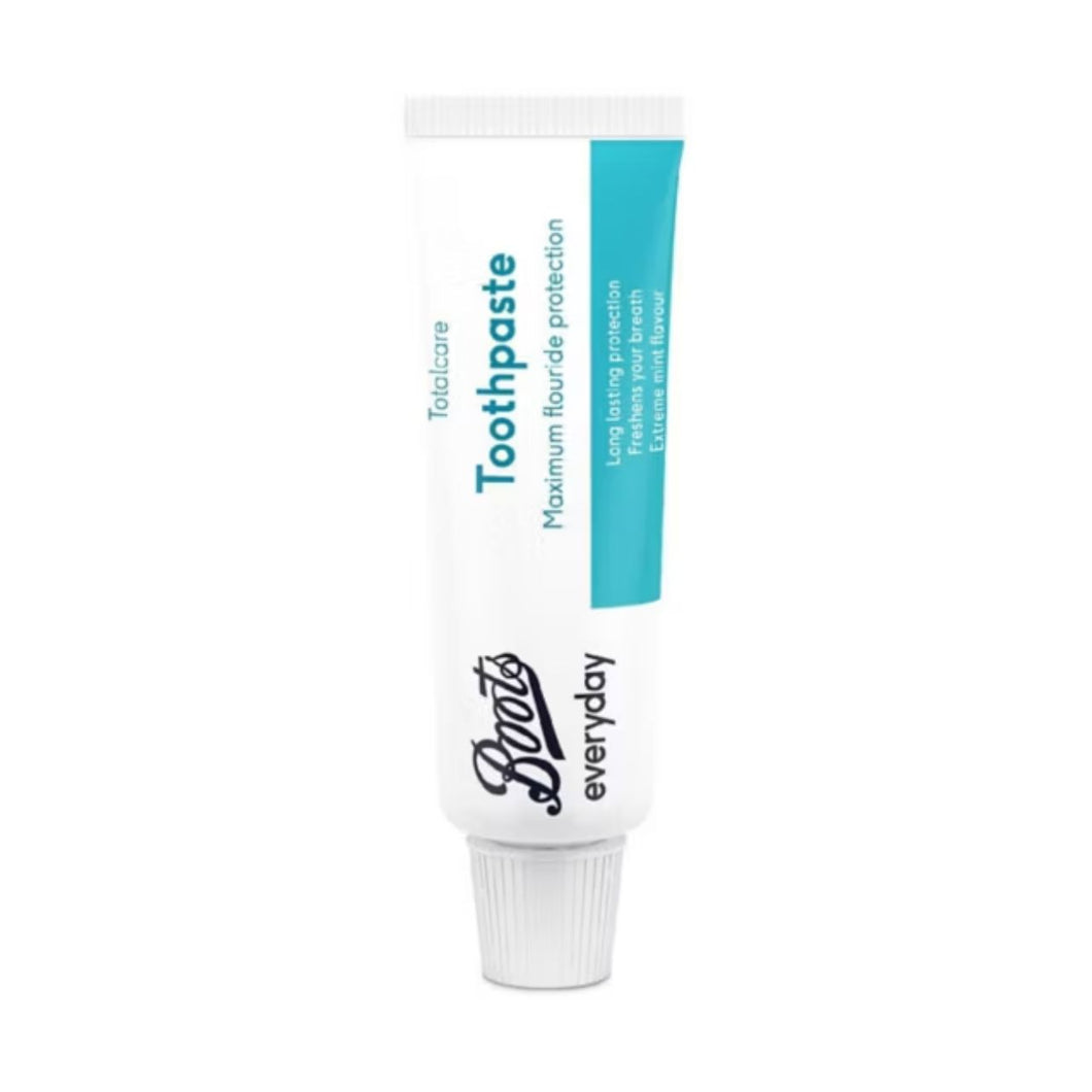 Boots Everyday Total Care Travel Toothpaste 25ml