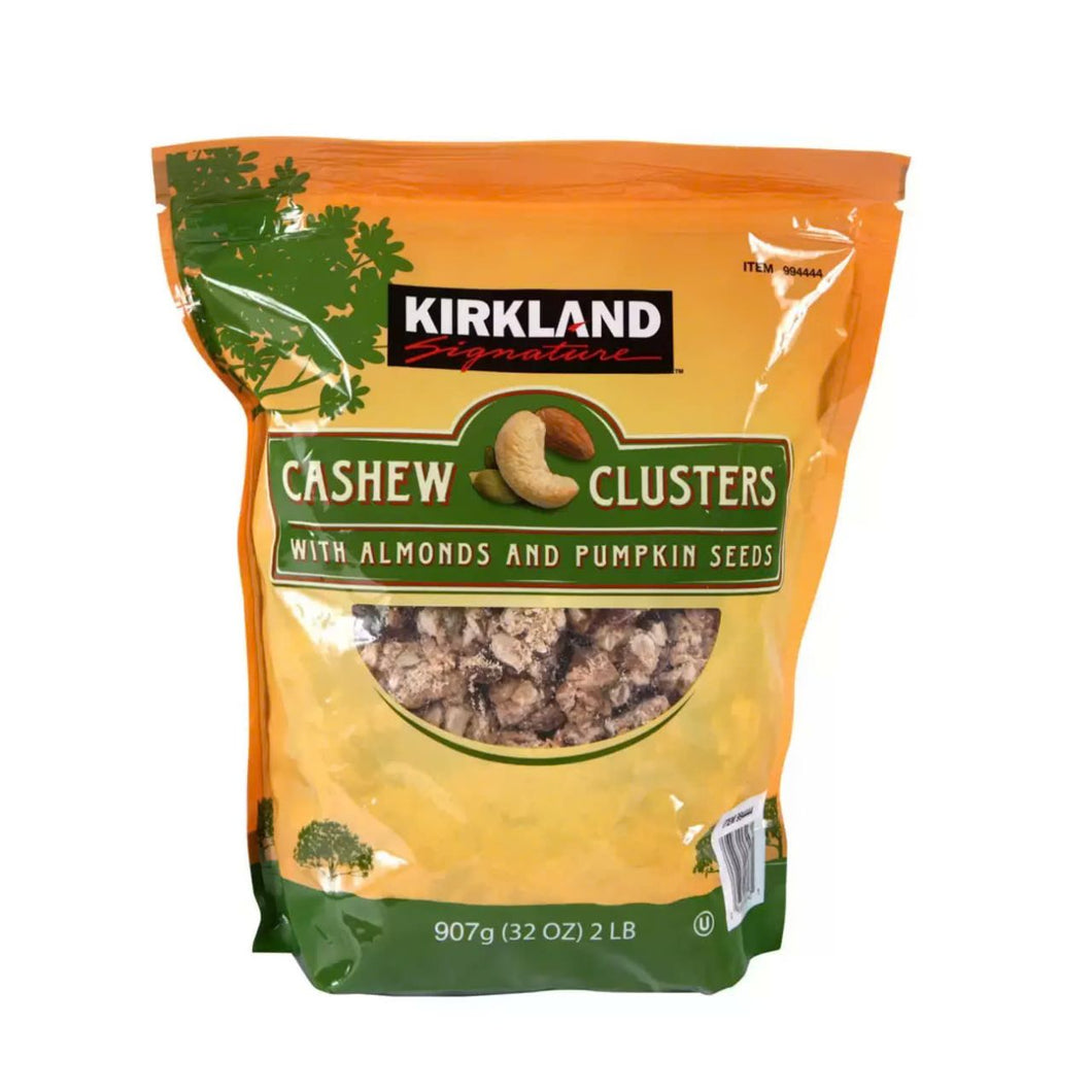 Kirkland Signature Cashew Clusters with Almonds & Pumpkin Seeds, 907g