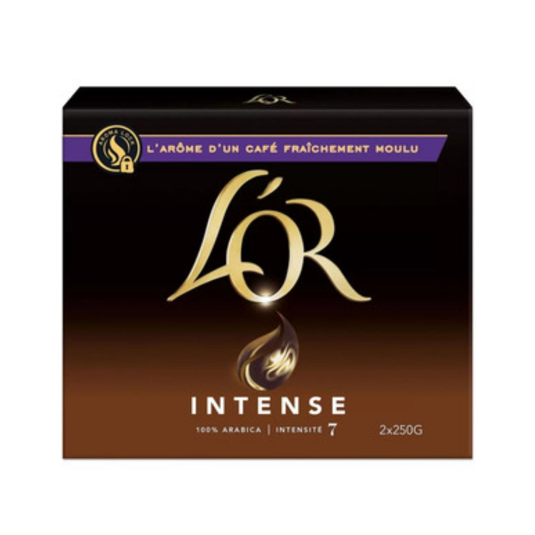 Maison du Cafe L’Or Intense 100% Arabica (Pack Noir 250gx2) 500g