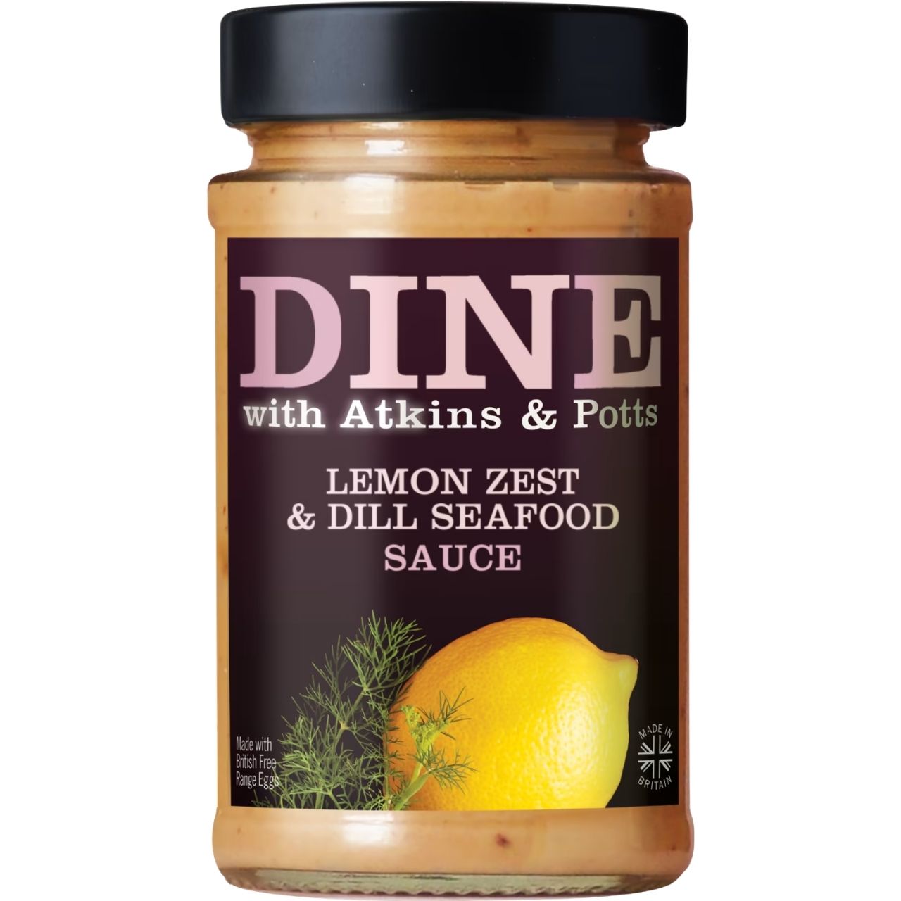 DINE Lemon Zest & Dill Seafood Sauce 180g