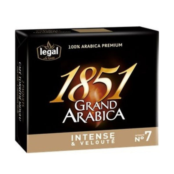Legal 1851 Café moulu Grand Arabica 2x250g