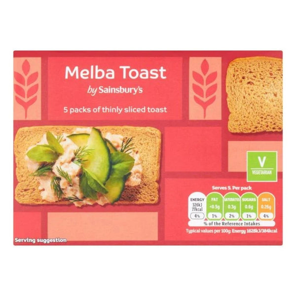 Sainsbury's Melba Toast, 100g
