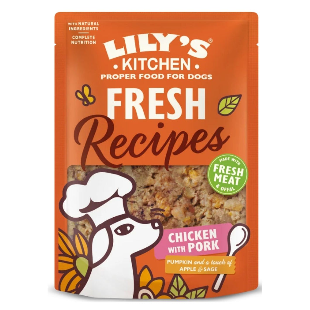 Lilys Kitchen Fresh Recipes Chicken with Pork (300g)