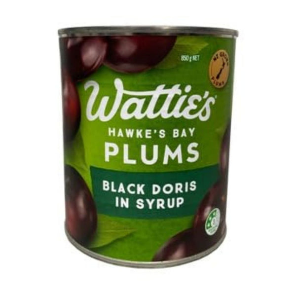 Wattie's Hawke's Bay Black Doris Plums in Syrup, 850g