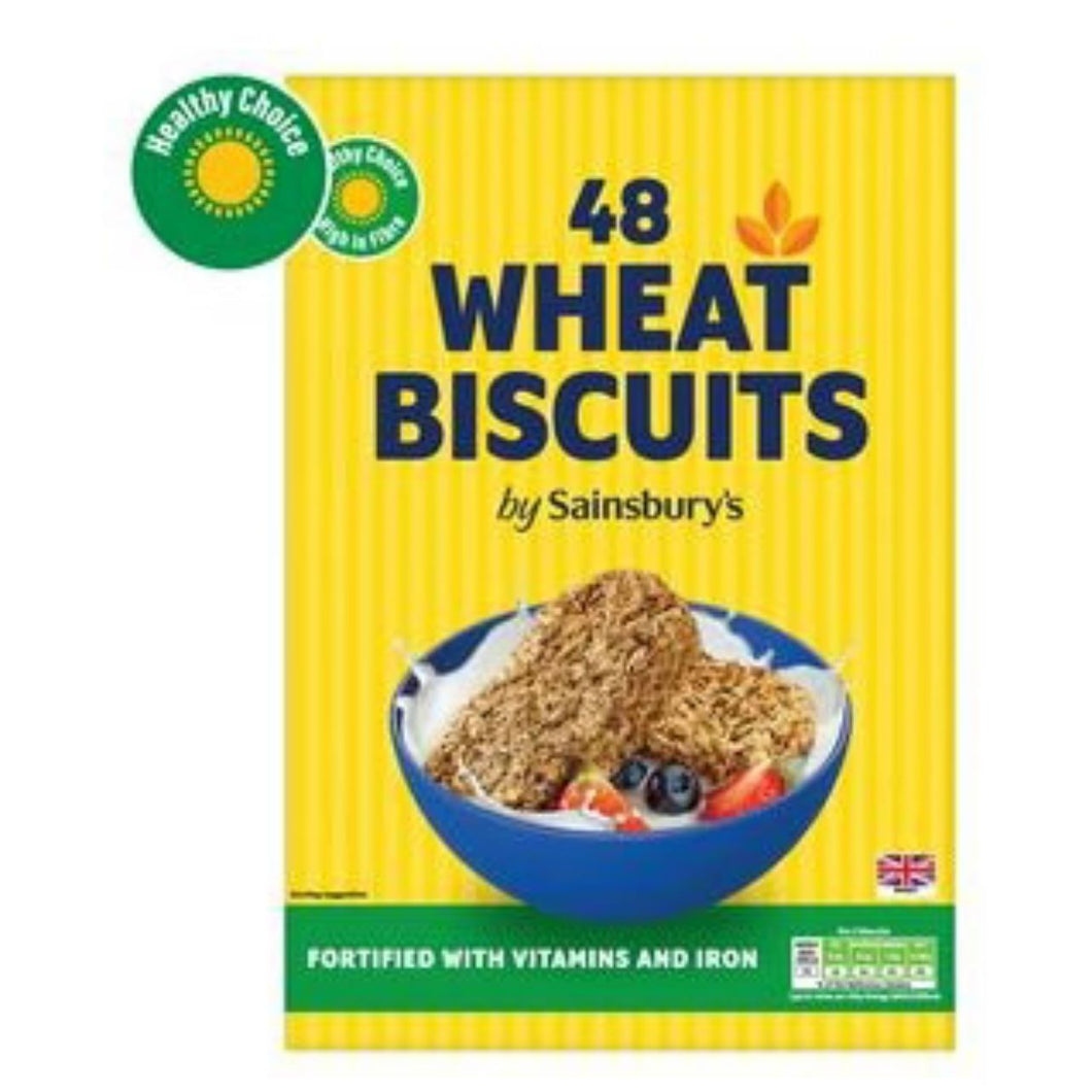 Sainsbury's Wheat Biscuits x48