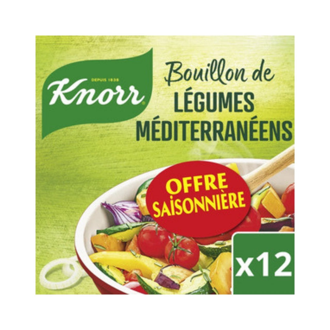 Knorr Bouillon Legumes Mediterraneens (x12) 132g