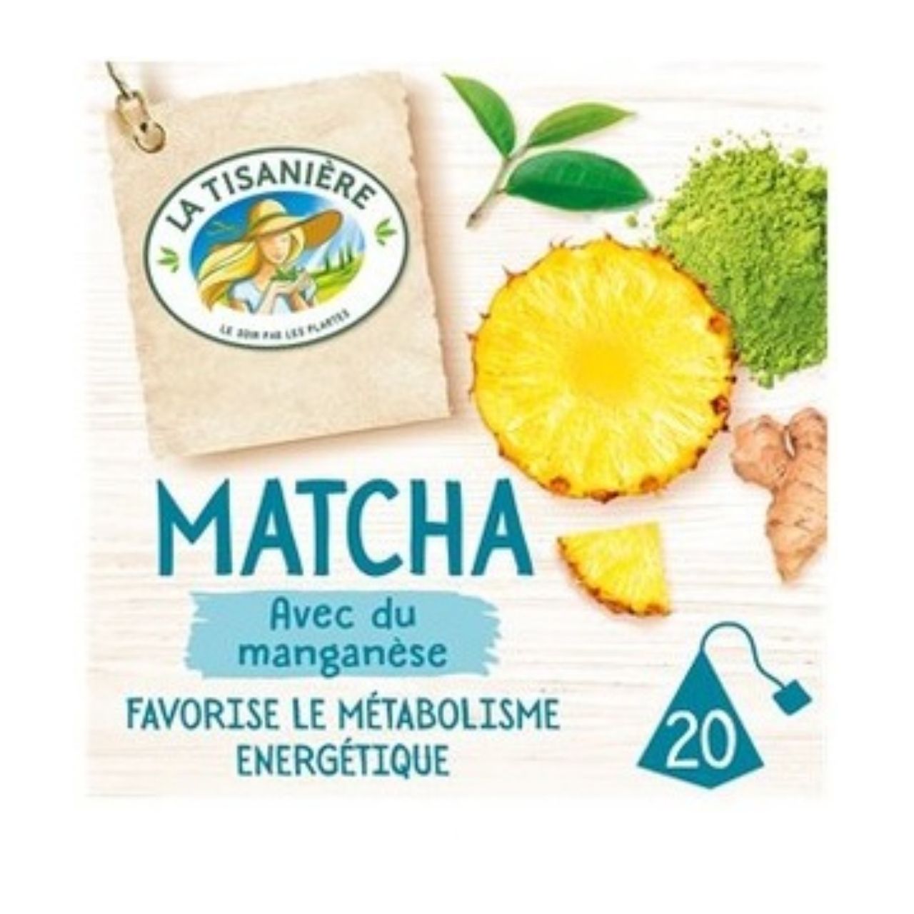 La Tisanière Thé Matcha Manganèse (x20) Sachets 30g