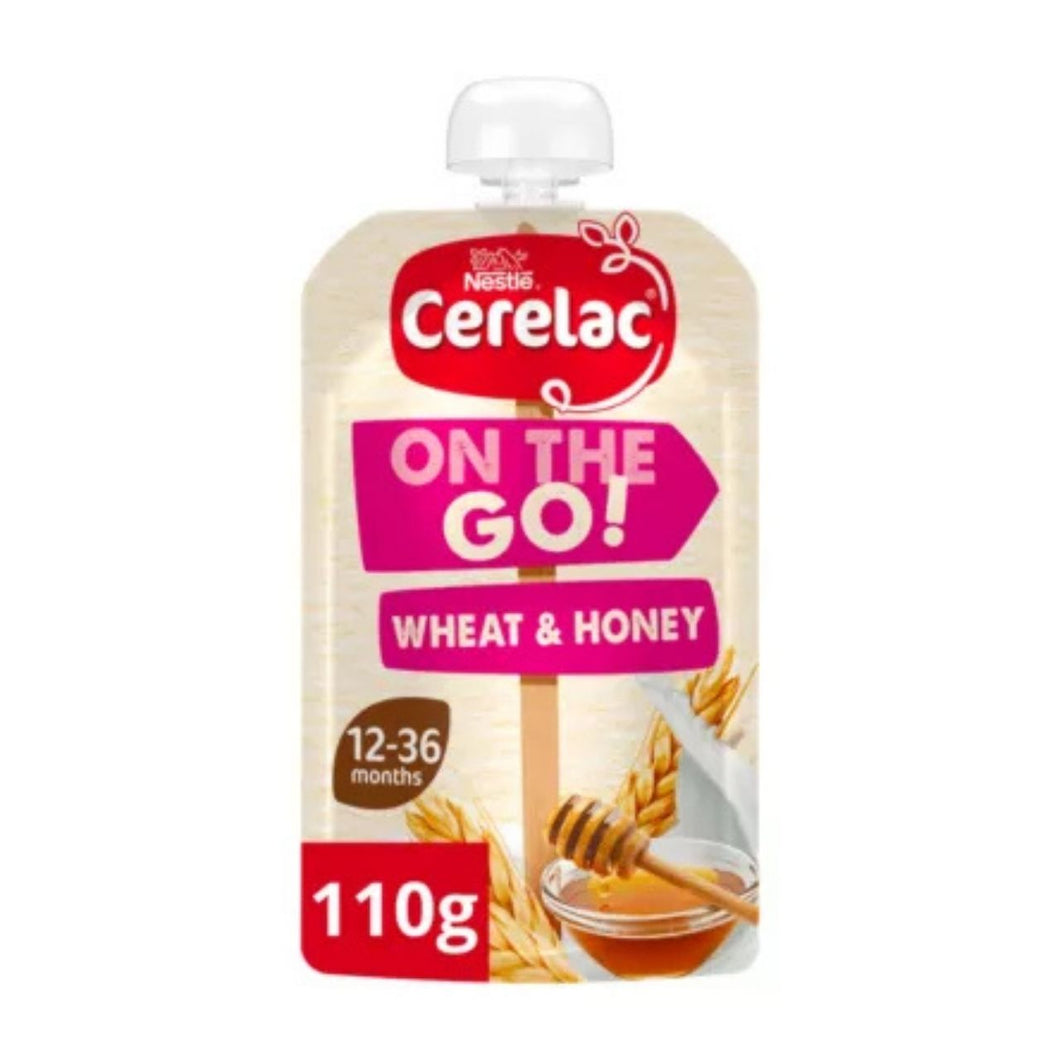 Cerelac On The Go Honey & Wheat Pouch 12 Months+ 110g