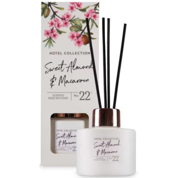 Hotel Collection Sweet Almond & Macaroon Scented Reed Diffuser, No. 22, Home Fragrance
