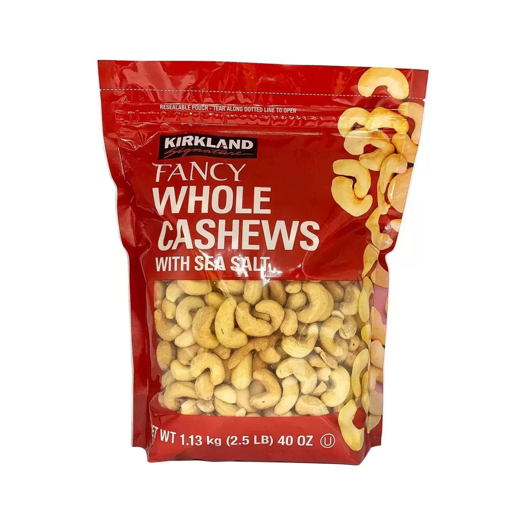 Kirkland Signature Salted Cashews, 1.13kg