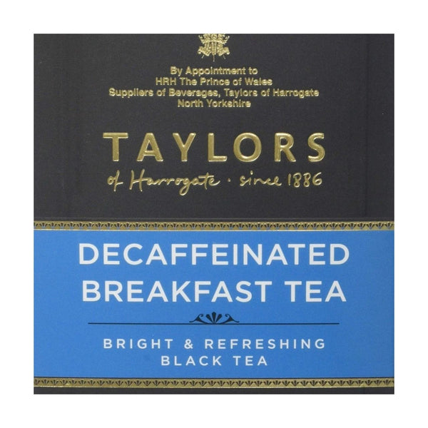 Taylors of Harrogate 20 Decaffeinated Breakfast Tea Bags