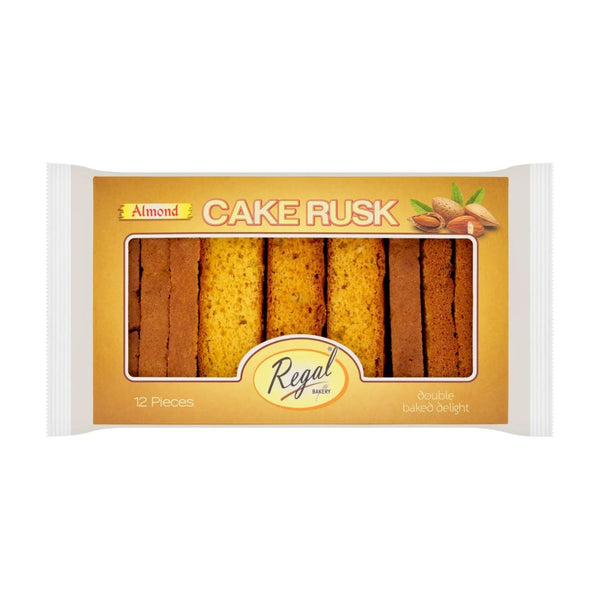 Regal Almond Cake Rusk - 12 per pack