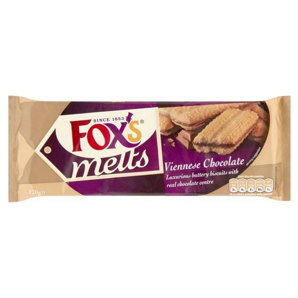 Fox's Favourites Melts Viennese Milk Chocolate 120g
