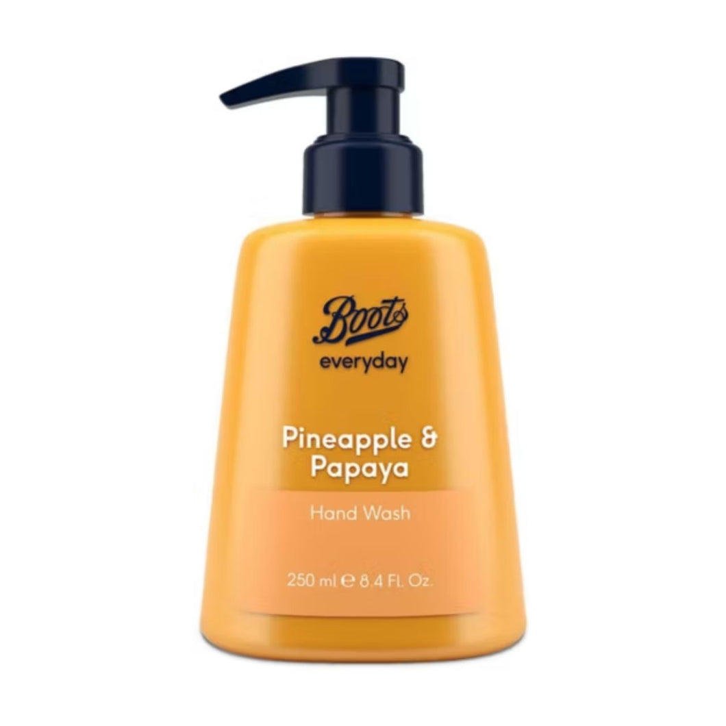 Boots Everyday Pineapple & Papaya Hand Wash 250ml