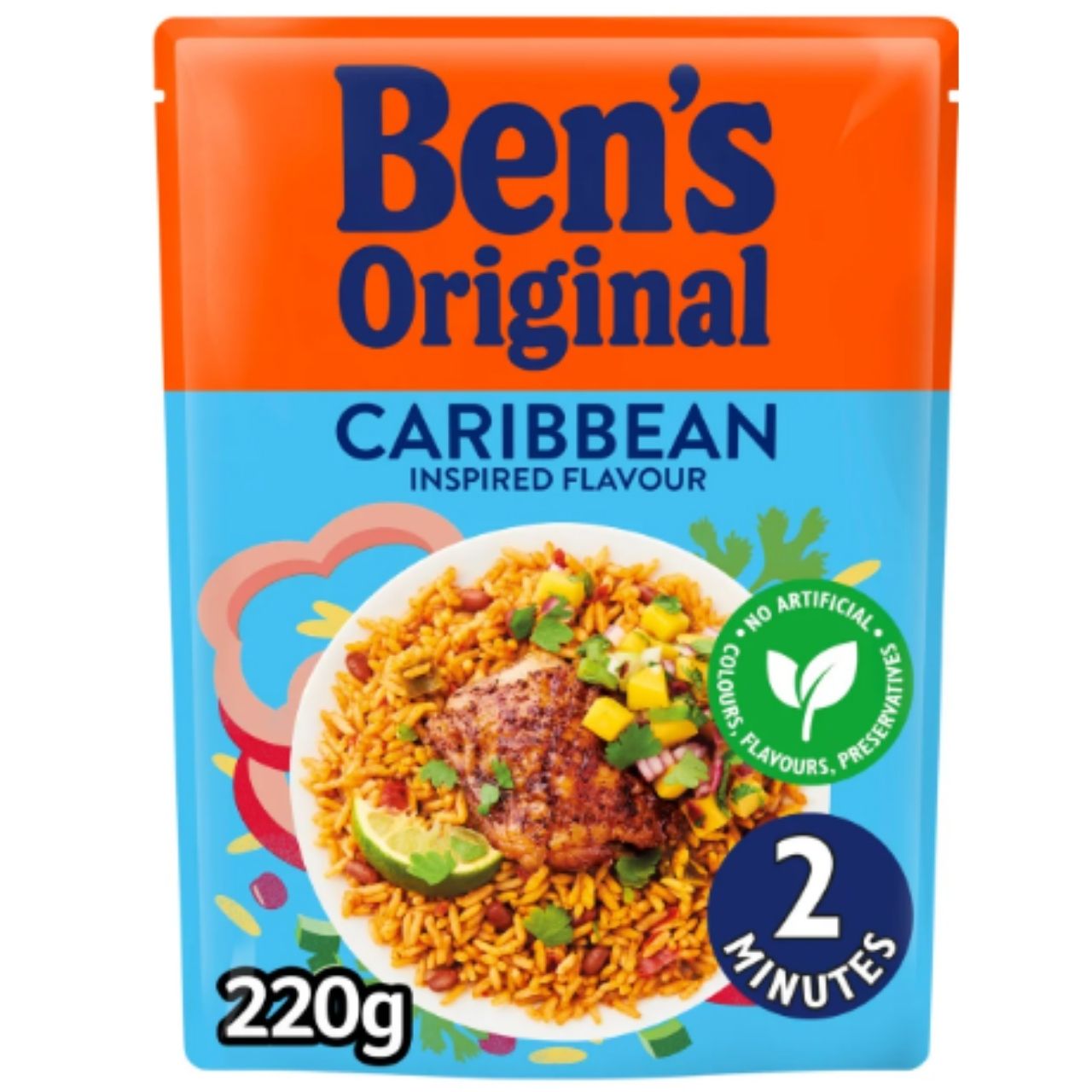 Ben's Original Caribbean Microwave Rice - 220g