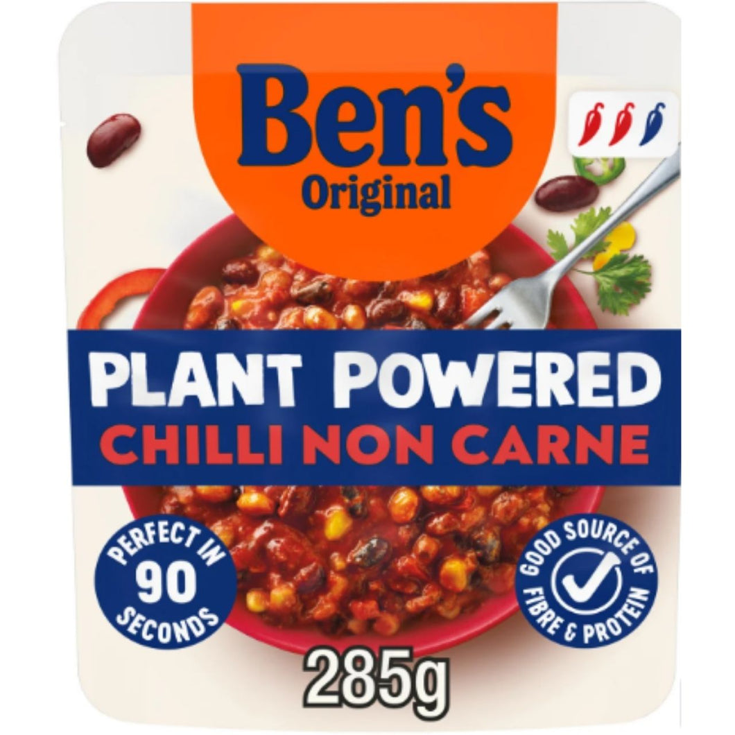 Ben's Original Plant Powered Vegan Chili Non Carne Meal - 285g