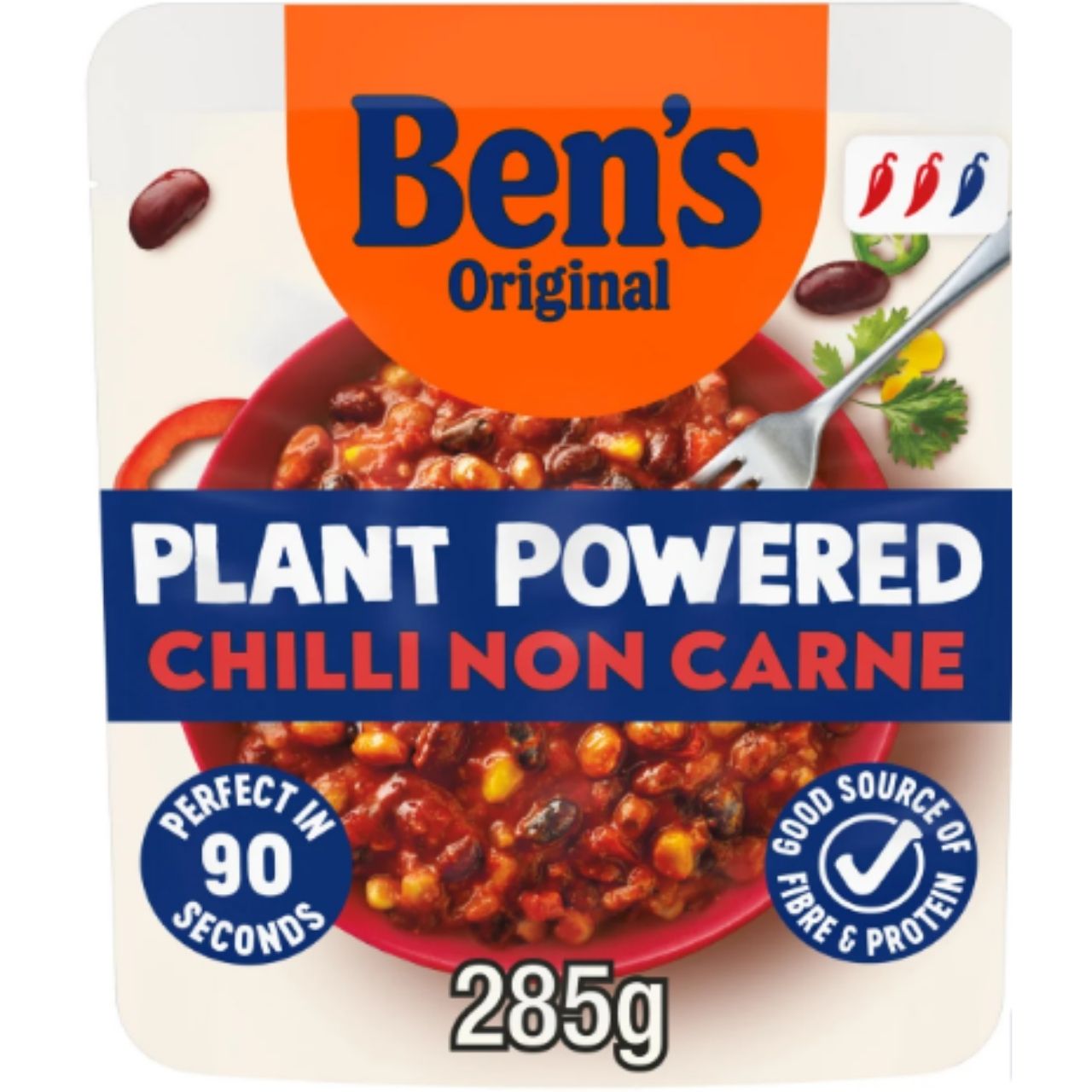 Ben's Original Plant Powered Vegan Chili Non Carne Meal - 285g