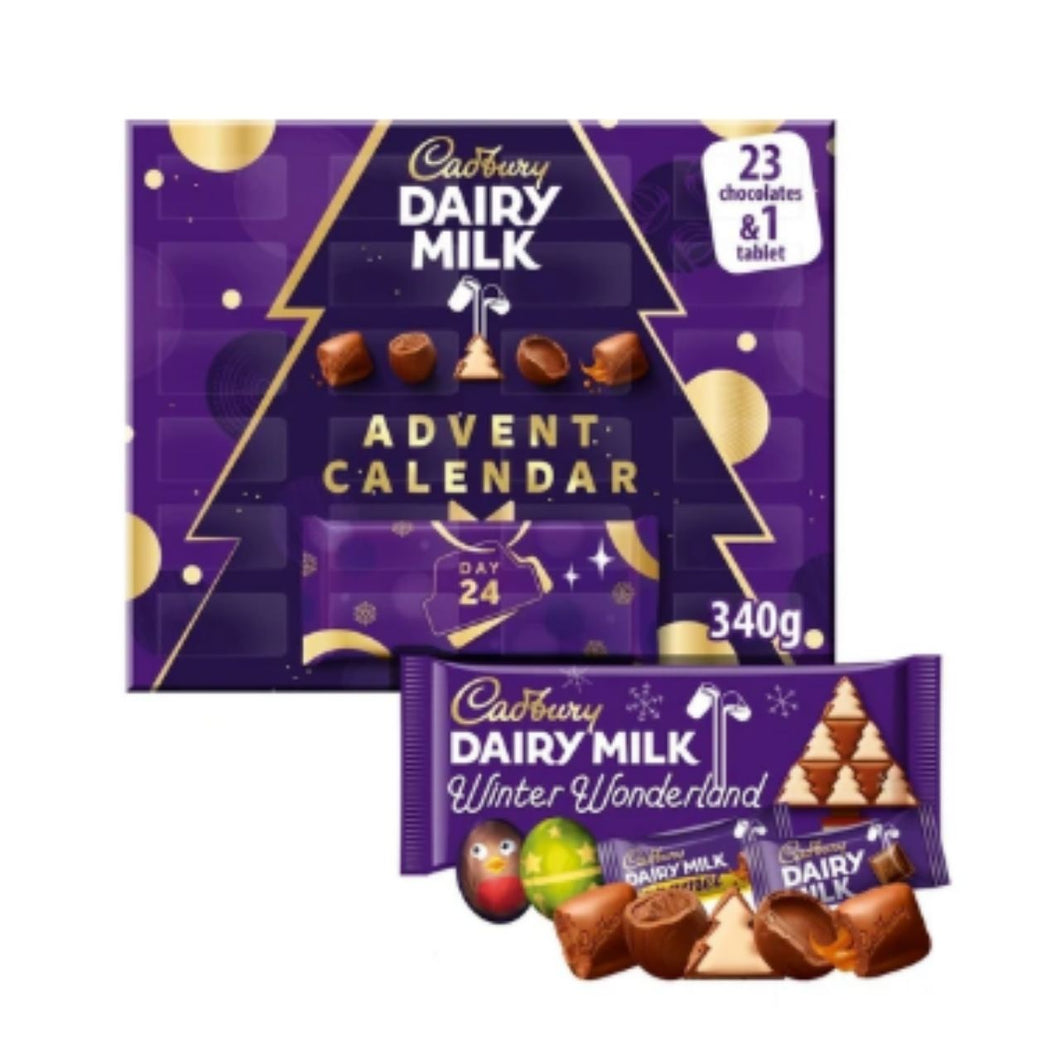Cadbury Dairy Milk Advent Calendar 340g
