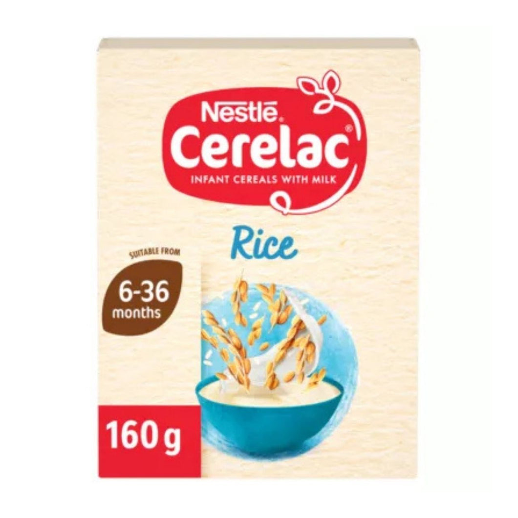 Cerelac Infant Cereals with Milk Rice 6+ Months 160g