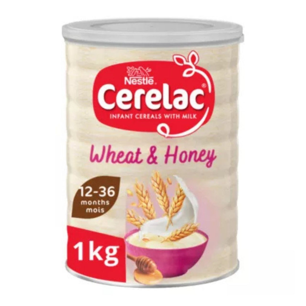 Cerelac Infant Cereals with Milk Honey & Wheat 12+ Months 1kg