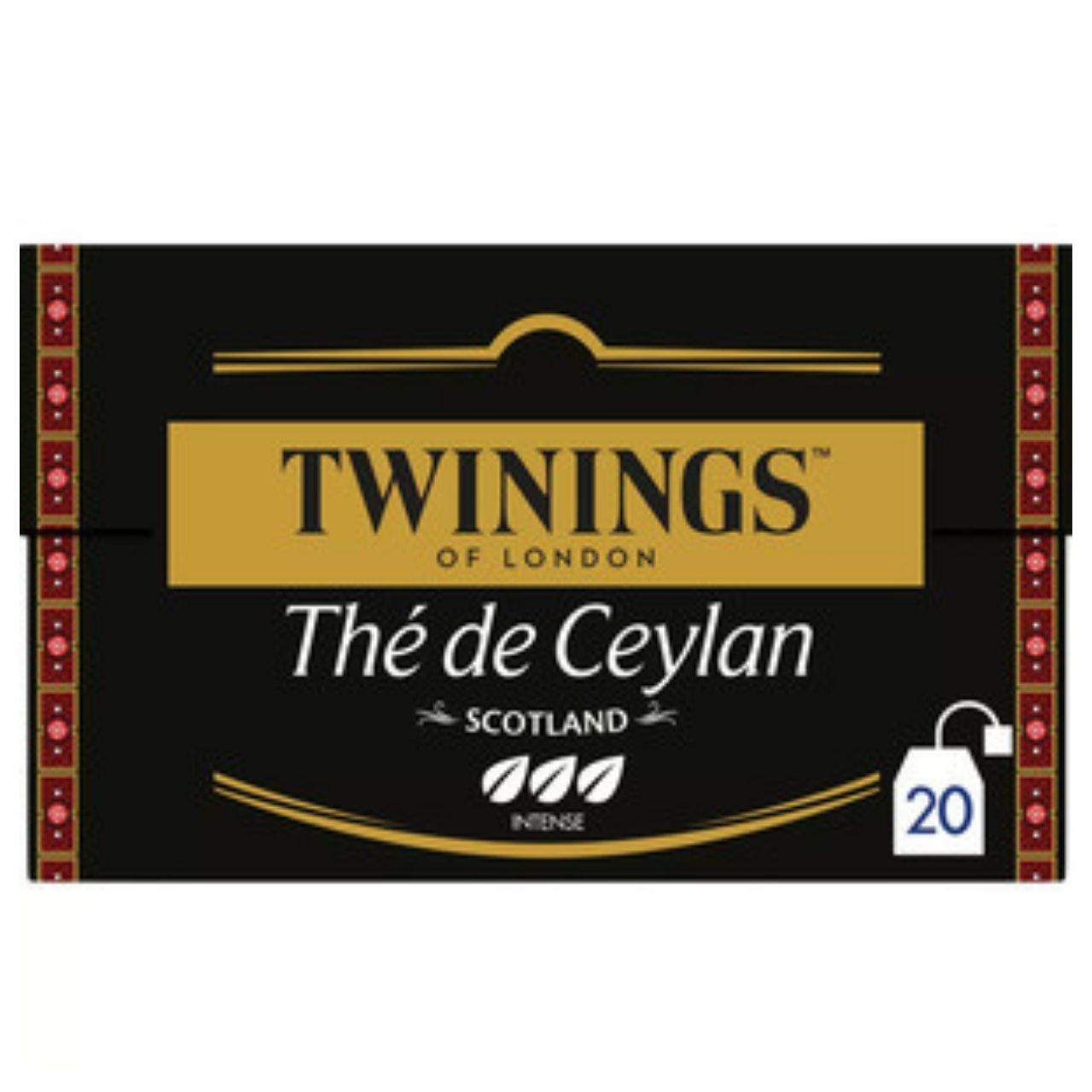 Twinings The de Ceylan Scotland 20 Sachets 40g