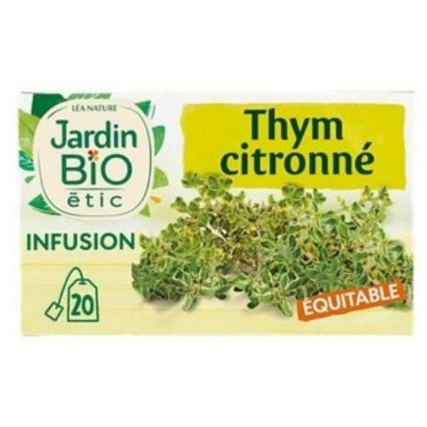 Jardin Bio Infusions Thym Citronné (x20) 30g