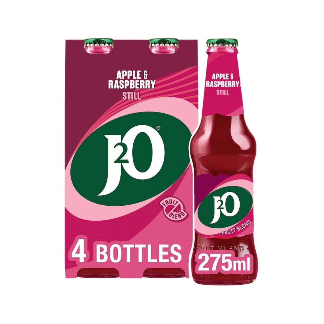 J2O Apple & Raspberry 4 x 275ml