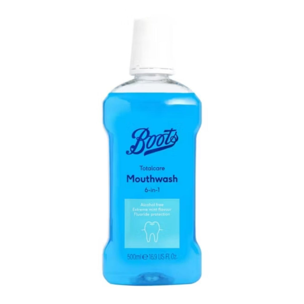 Boots 6-in-1 Totalcare Mouthwash 500ml