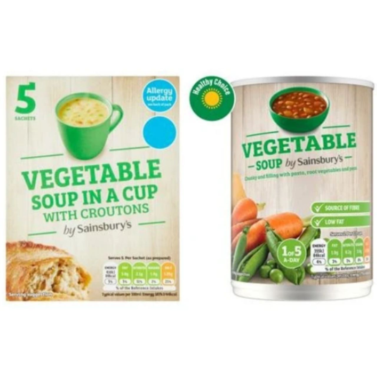 Sainsburys Vegetable Soup Bundle