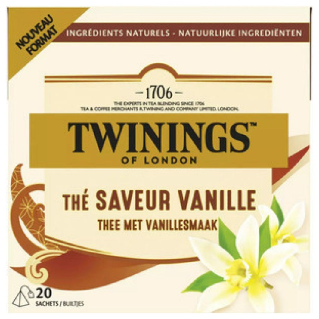 Twinings Thé a La Vanille (20 Sachets) 38g