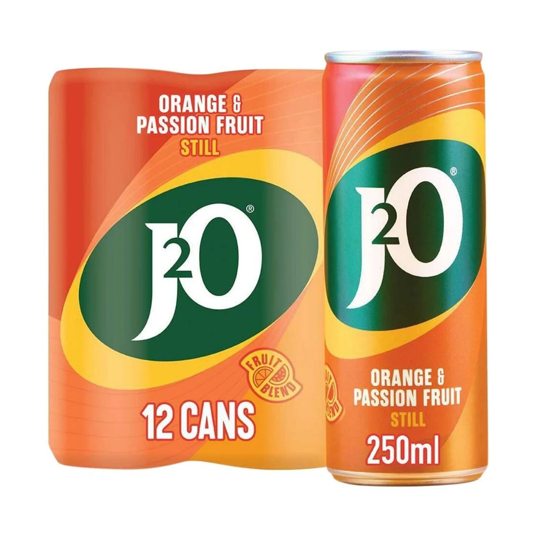 J2O Orange & Passionfruit 12 x 250ml