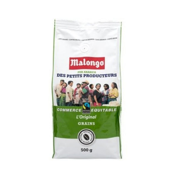 Malongo Pur Arabica Arabica Grains Les Petis Producteurs 500g